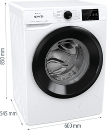 Стиральная машина Gorenje WPNEI94A1SWIFI/C, с фронтальной загрузкой, 9кг, 1400об/мин, с паром, инверторная