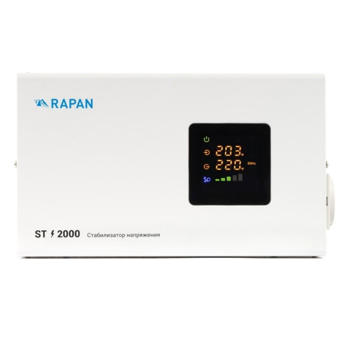 БАСТИОН RAPAN ST-2000 стабилизатор сетевого напряжения, 2000ВА, 100-260 В {8901} (8901 RAPAN ST-2000)