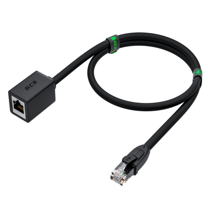 GCR Удлинитель патч-корда прямой 3.0m, UTP медь, кат.6, 24 AWG, ethernet high speed 10 Гбит/с, RJ45, GCR-52651 Greenconnect