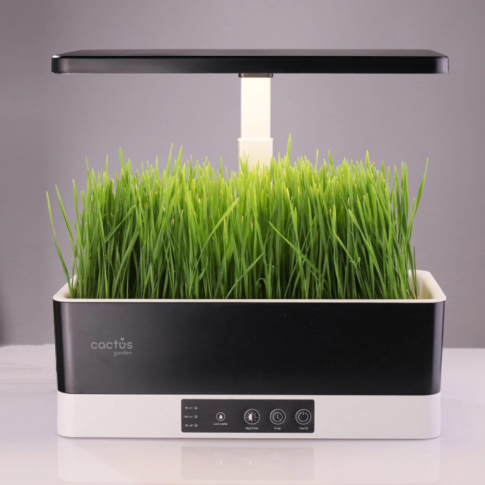 Гидропонная установка Cactus Garden 3.0л 24 черный (CS-LEDPOT-11)