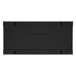 Шкаф телекоммуникационный 19" настенный 4U ExeGate EC-WM-4U.450.G.BLACK 19”, 4U, 600x450x280mm ШхГхВ , передняя дверь закаленное стекло, съемные боковые панели, пыле- и влагозащита IP23, черный RAL 9004 EX300250RUS