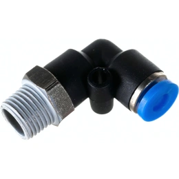 Фитинг угловой для пластиковых трубок 4 мм; 1/8М ROCKFORCE RF-SPL04-01 2230 (RF-SPL04-01(2230))