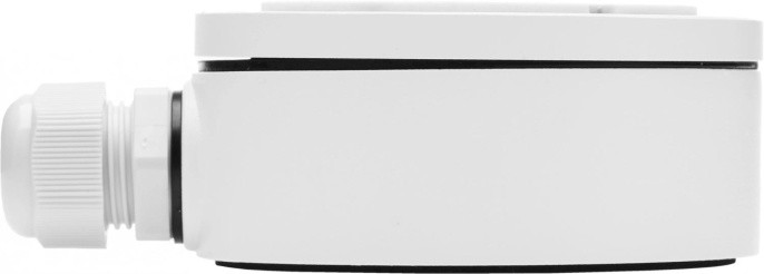 Hikvision DS-1280ZJ-XS Монтажная коробка, белая, алюминий, Ф100x43.2x129мм