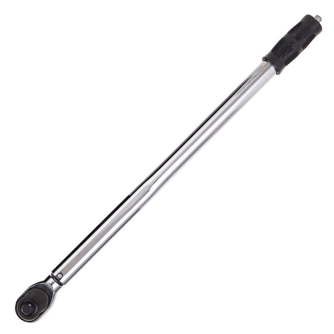Динамометрический ключ предельный Deli DL-YN-40200 40-200Нм, 1/2", головка Cr-Mo, 72 зуба, точность +/- 3%, противоскользящая рукоятка, кейс