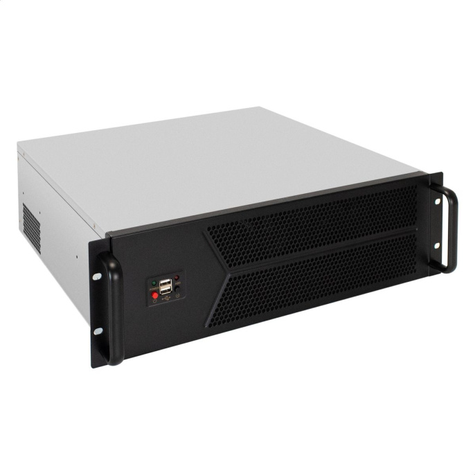 Серверный корпус ExeGate Pro 3U450-12 RM 19", высота 3U, глубина 450, БП 2U-1000ADS, 2*USB EX298413RUS