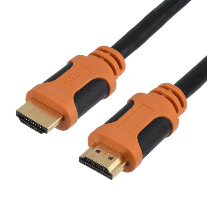 Кабель GoPower HDMI m -HDMI m 3.0м ПВХ ver.2.0 4K 60Hz черный в пакете 1/100 (00-00027309)