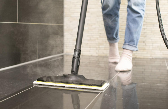 Пароочиститель напольный Karcher EasyFix SC 4 2000Вт белый