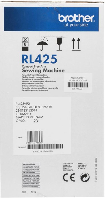 Швейная машина Brother RL425, белый