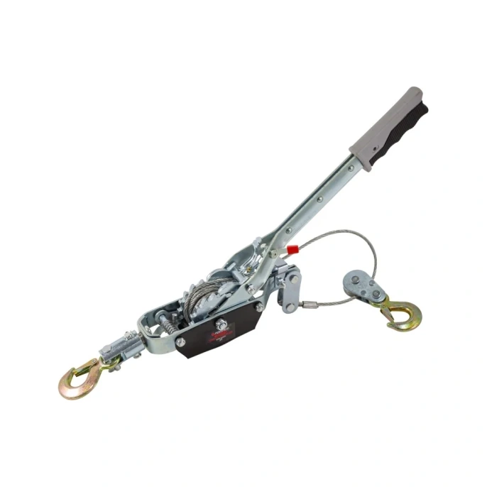 Рычажная тяговая лебедка с дополнительным спусковым механизмом Forsage 2т F-TRK8021-4(16894)