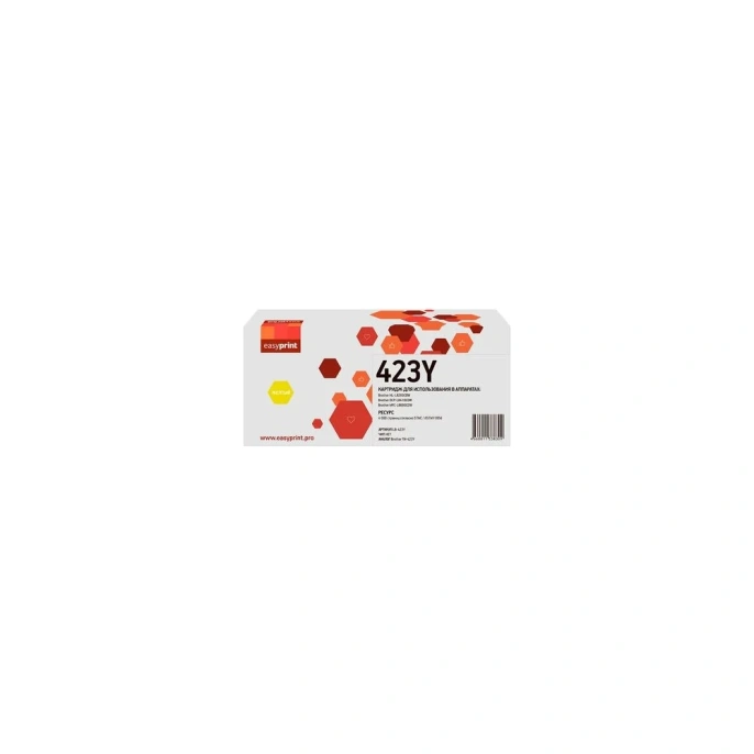 Картридж EasyPrint (TN-423Y) для Brother HL-L8260CDW, DCP-L8410CDW, MFC-L8690CDW (4000 стр.) желтый LB-423Y