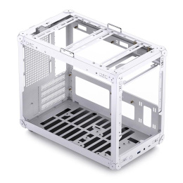 Корпус без блока питания Case JONSBO C6 MAX Handle, Mini-Tower, TG, no fan, 1xUSB-A 3.0 + 1xUSB-C 3.1, mATX, mITX White (C6 MAX White)