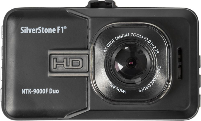 Видеорегистратор SILVERSTONE F1 NTK-9000F DUO, черный