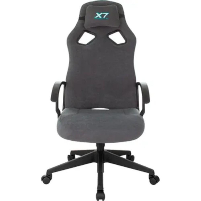 Кресло игровое A4Tech X7 GG-1300 серый крестов. пластик 1696396