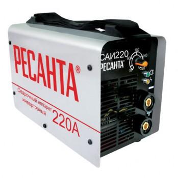 Сварочный аппарат Ресанта САИ-220 инвертор ММА DC 7.8кВт 65/3