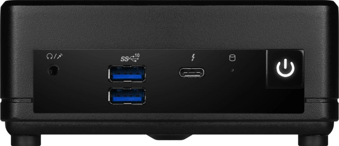Персональный компьютер MSI Cubi 5 1M Core i5-1235U (1.3GHz), NoMemory, noHDD, noSSD, Intel Graphics, noDVD, WiFi, BT, 65W, no keyboard&mouse, noOS, 1y war-ty, Black