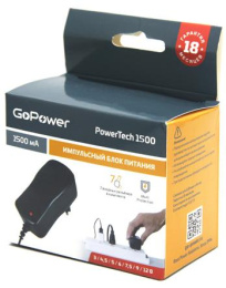 Блок питания GoPower PowerTech 1500 универсальн. импульсный 1/50 (00-00015336)