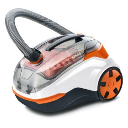 THOMAS 786554 Пылесос DryBOX + AquaBOX Cat&Dog, 1700Вт, белый/оранжевый