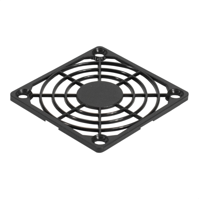 Решетка для вентилятора 60x60 ExeGate EG-060PSB (60x60 мм, пластиковая, квадратная, черная) EX295267RUS