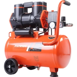 Компрессор поршневой безмасляный Patriot KDS 280 F24 (280 л/мин, 1.45 кВт, 8 бар, 24 л, 2800 об/мин, быстросъем + елочка) 526302424