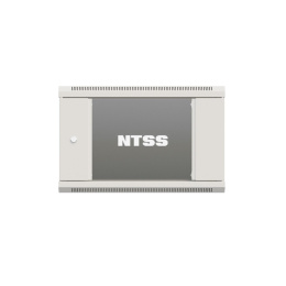Шкаф коммутационный NTSS Премиум NTSS-W6U6045GS-2 настенный, стеклянная передняя дверь, 6U, 600x370x450 мм