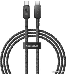 Кабель Baseus Unbreakable Series Fast Charging, USB-C - USB-C, 100 Вт, 1 м, черный P10355800111-00
