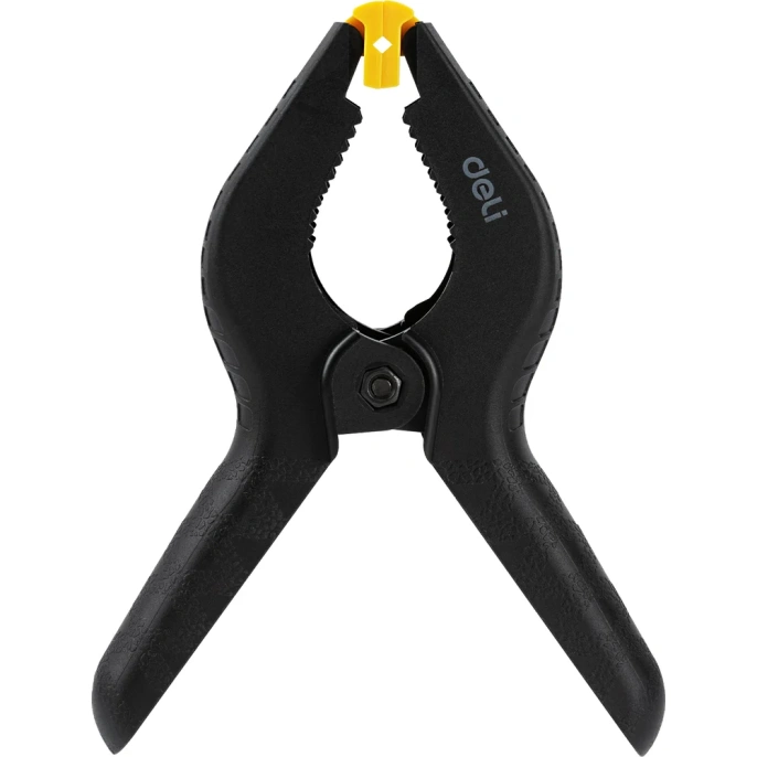 Пружинный зажим клещеобразная струбцина DELI dl110006 150 мм, рабочий ход 50 мм, максимальное усилие 140 Н 114778