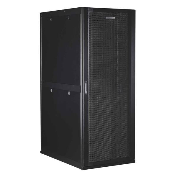 Серверный шкаф SMARTWATT Серверный шкаф Rack S-Series 42U 800x1200мм, двери с перфорацией, боковые панели 4шт и ролики в комплекте, черный 4512020620016 (IRS42812)