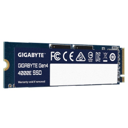Твердотельный накопитель SSD Gigabyte M.2 2280 500GB Gen4 4000E SSD PCI Express 4.0x4, NVMe 1.4, 3600/3000, MTBF 1.5M, 3D NAND, 300TBW, RTL G440E500G
