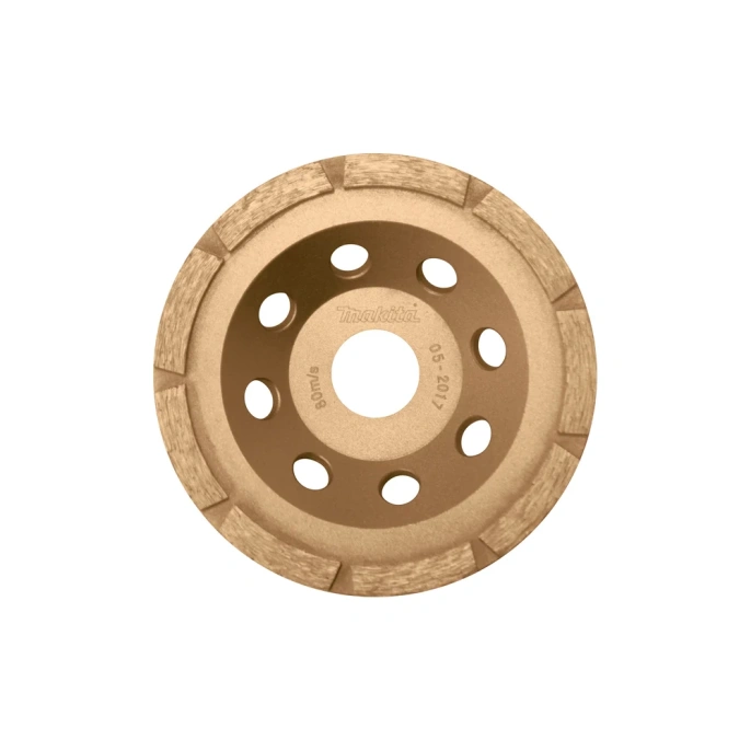 Чашка алмазная однорядная Эконом (115x22.23 мм; грубая шлифовка) Makita D-60676