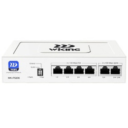 Wi-Tek WK-PS206 коммутатор WIKING неуправляемый PoE 45Вт, 4FE PoE +2FE