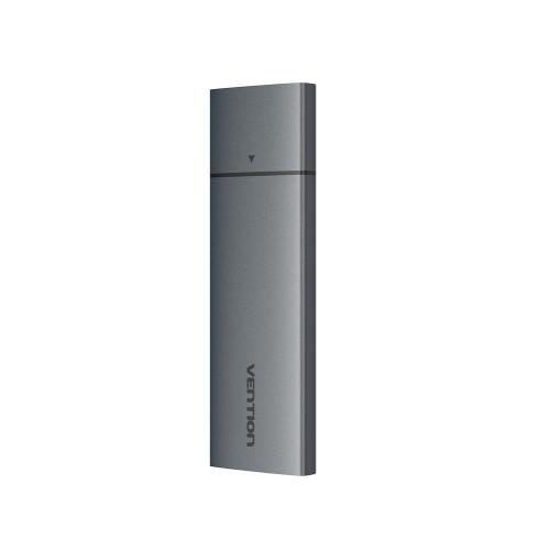 Корпус для SSD Vention USB 3.1 Gen 2-C M.2 NVMe Серый (KPGH0)
