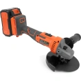 Аккумуляторная угловая шлифовальная машина MESSER DCA1 125 мм, 20В, 4Ач 10-43-014