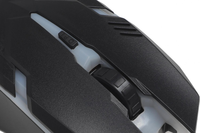 Мышь проводная Defender Cyber MB-560L, игровая, оптическая, USB, 1600dpi, черный [52560]