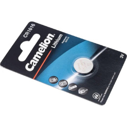 Camelion CR1616 BL-1 CR1616-BP1, батарейка литиевая,3V 1 шт. в уп-ке (3070)