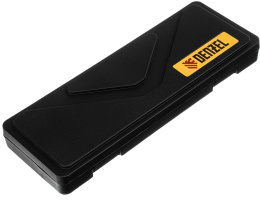 Штангенциркуль электронный Denzel 31613 черный/серый пластиковый футляр