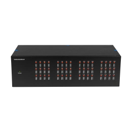 Управляемый USB over IP концентратор DistKontrolUSB-48 с 48 портами USB с 2 блоками питания