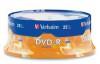 Оптический диск DVD-R Verbatim 4.7ГБ 16x, 25шт., wagon wheel [43730]