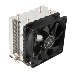 Вентилятор Silverstone SST-KR03 Kryton CPU Cooler, excellent cooling and low noise, silent hydraulic bearing 92mm blue LED fan, universal Socket compatibility, RTL {20} G530KR03A410020