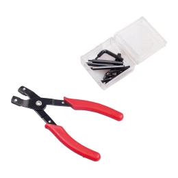 Съемник внутренних стопорных колец со сменными насадками 45 и 90 град AV Steel AV-921100