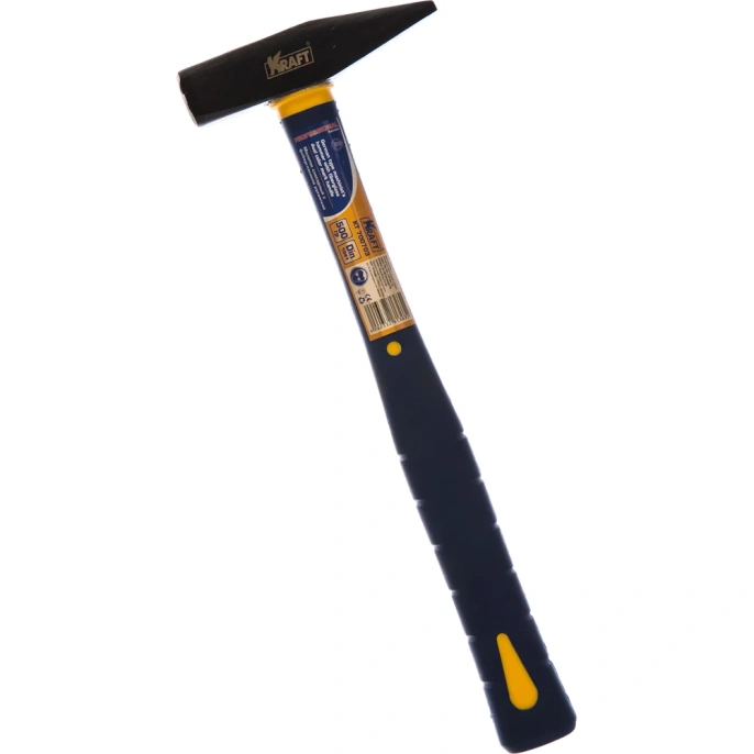 Слесарный молоток с фибергласовой рукояткой 500 г KRAFT KT 700703