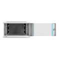 Шкаф телекоммуникационный 19" настенный 6U ExeGate EC-WM-6U.600.G.GREY 19”, 6U, 600x600x370mm ШхГхВ , передняя дверь закаленное стекло, съемные боковые панели, пыле- и влагозащита IP23, светло-серый RAL 7035 EX298600RUS