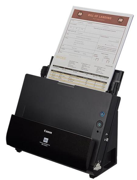 3258C003 - Сканер Canon DR-C225 II (Цветной, двусторонний, 25 стр./мин, ADF 30, High Speed USB 2.0, A4, 3 года гарантии)