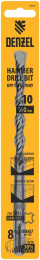 Бур DENZEL 705016,  по бетону,  10мм,  SDS Plus,  1шт