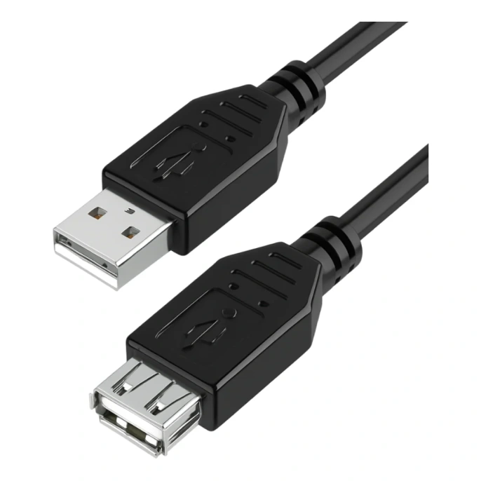 Кабель-удлинитель 5bites USB 2.0 AM - USB 2.0 AF, 1.8м UC5011-018C