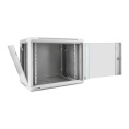 Шкаф телекоммуникационный 19" настенный 9U ExeGate EC-WM-9U.450.G.GREY (19”, 9U, 600x450x500mm (ШхГхВ), передняя дверь закаленное стекло, съемные боковые панели, пыле- и влагозащита IP23, светло-серый RAL 7035) EX298601RUS