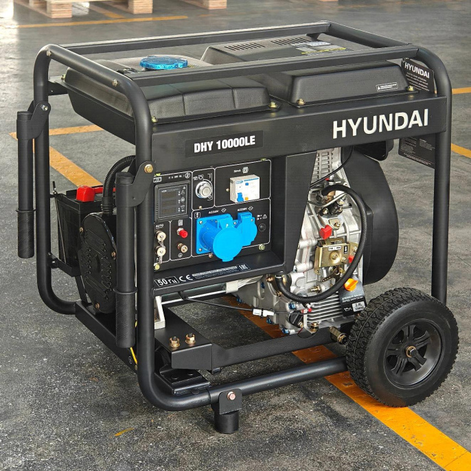 Генератор Hyundai DHY 10000LE 8.5кВт