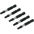 Биты ударные TORX T25 50мм S2 5шт. DRAUMET 9031/ D200-29