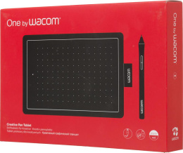 Графический планшет Wacom One by Small, A6,  черный/красный [ctl-472-n]