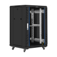 Шкаф телекоммуникационный 19" напольный 18U ExeGate EC-FS-18U.600.600.G.BLACK 19”, 18U, 600x600x987mm ШхГхВ , передняя дверь закаленное стекло, задняя перфорированная дверь, EX301398RUS