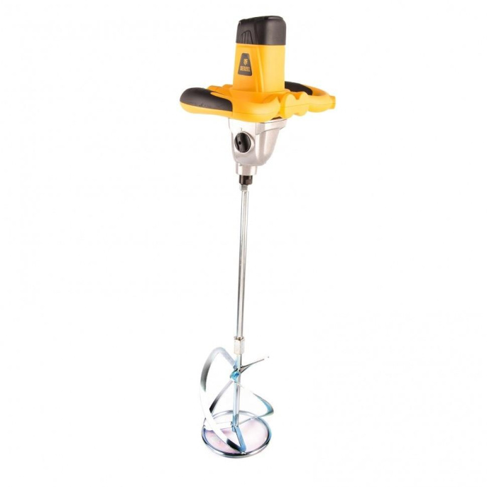 Denzel Миксер строительный EM-1-1600, 1600 Вт, 180-460/300-750 об/мин [27904]